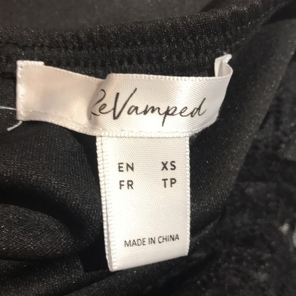 Womens Revamped Black Dress - Picture 6 of 7